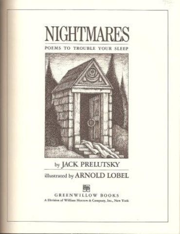 Published "Nightmares: Poems to Trouble your Sleep."