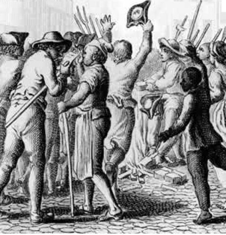 Protest of Stamp Act