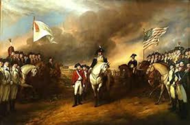 Cornwallis surrenders