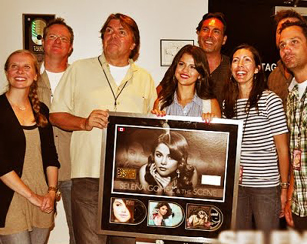 GOLD RECORD IN CANADA.