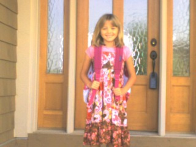 My first day of school