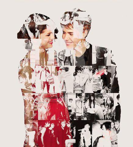 SELENA Y JUSTIN.