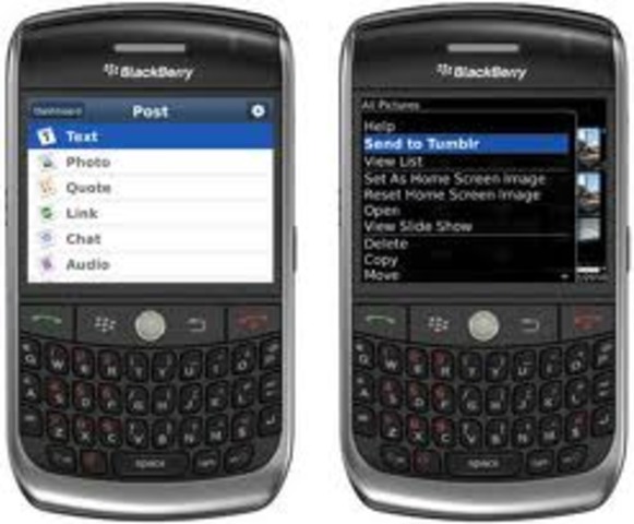 Available on BlackBerry smartphone