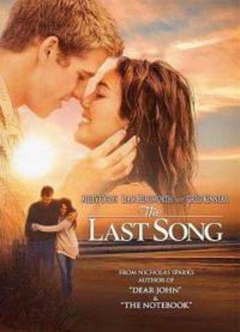 His first film as a lead actress called (The Last Song)