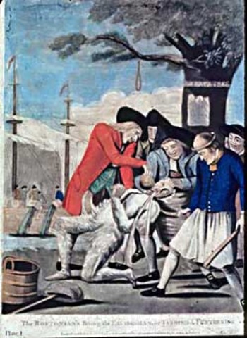 Protest of Stamp Act