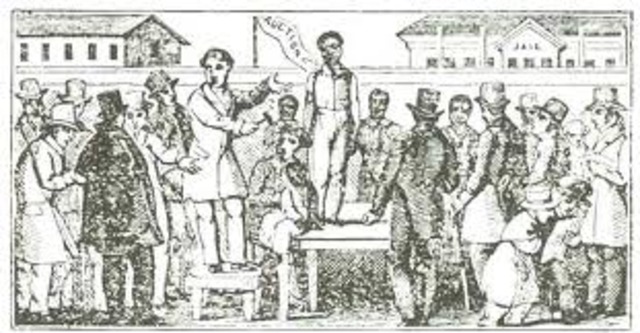 Initial Landing and Enslavement