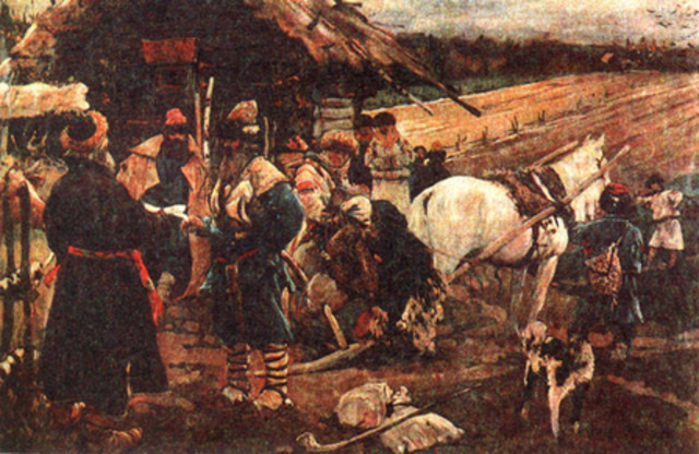 Czar Alexander II Emancipates the Serfs