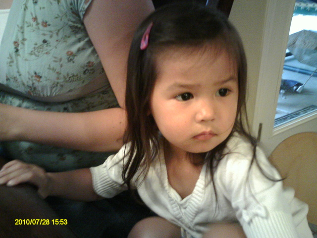 Mia my niece was born