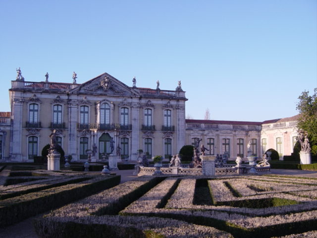 INICIO DA INAUGURAÇÃO DO PALÁCIO DE QUELUZ
