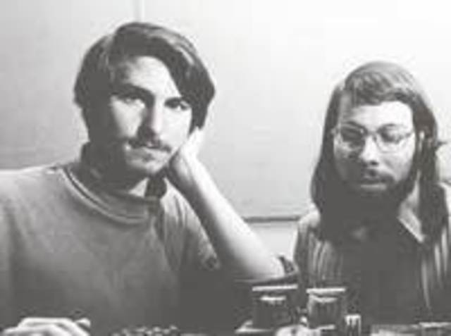 Steve Jobs y Stephen Wozniak