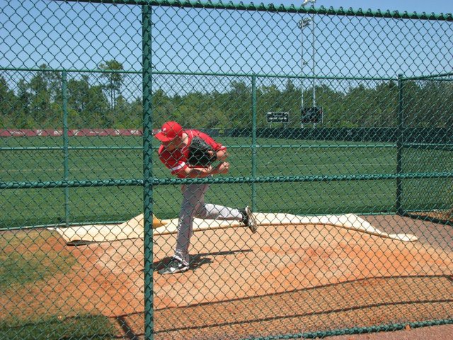 First Varsity Baseball Game