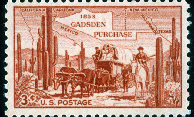 Gadsen Purchase; US/MX Border finalized (1853-Today)