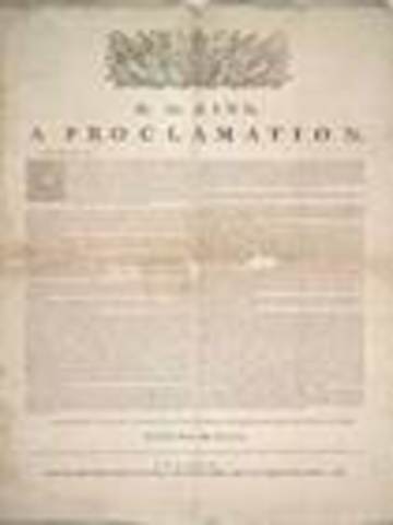 The Proclamtion of 1763