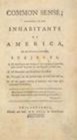 Paine's "Common Sense" published