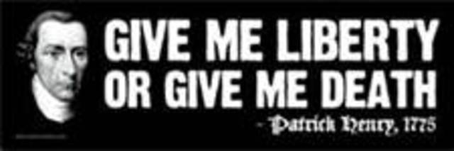 "Give Me Liberty" Speech