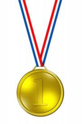 First Gold Medal!