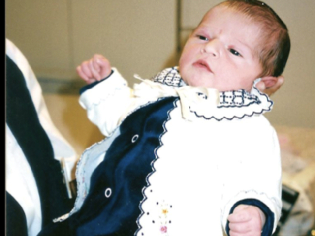 Primeiro dia de vida da Julia