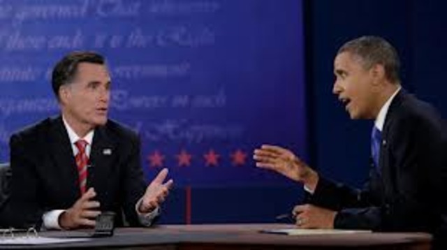 Barack Obama and Mitt Romney Third  Debate