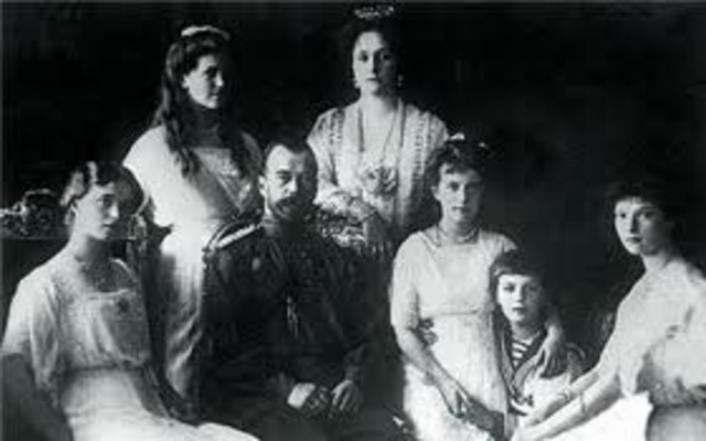 Czar Nicholas II abdicates the Russian throne