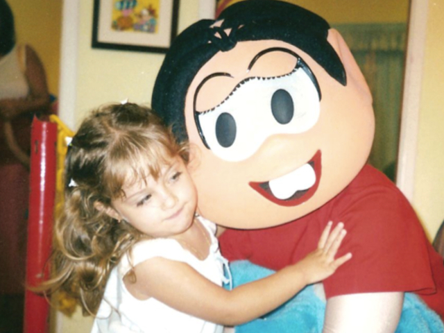 Prmeira ida de Julia ao parque da Monica