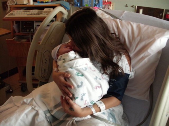 My son Atticus was born