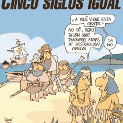Timeline: ¿Cinco siglos igual?