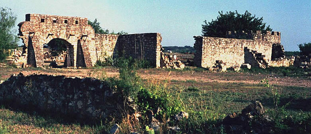 Mission Santa Cruz de San Sabá was Surrounded by Indians