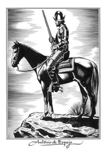 Antonio de Espejo Describes El Paso