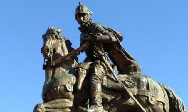 A ceremony of thanksgiving is held/ Onate claims Rio Grande land