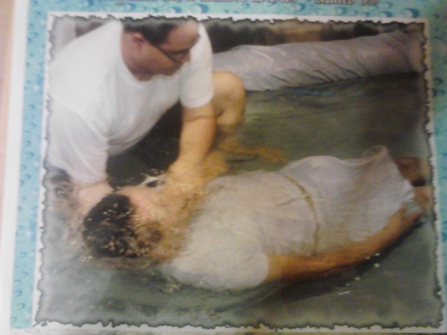 My Dad Got Baptized As A Jehovah's Wittness