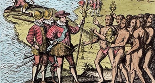 Onate's Expedition Ran into Indians