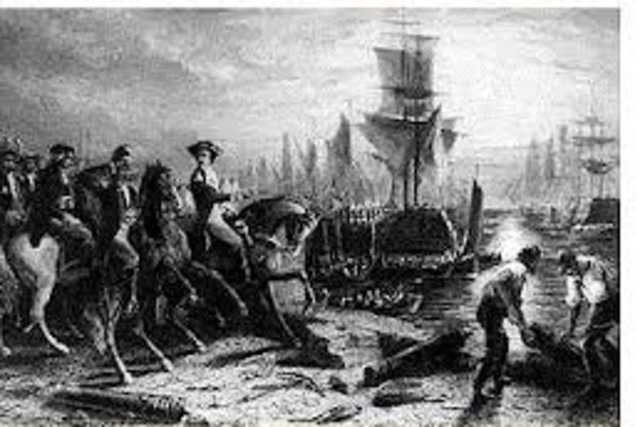 British evacuate Boston