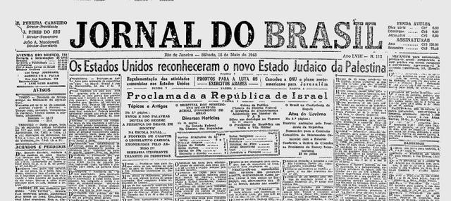 Proclamação do Estado de Israel