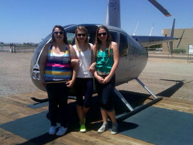 First helicopter ride!