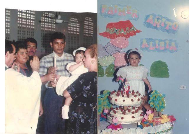 My first year and my baptism.