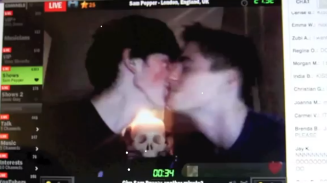 When Sam & Jack kissed :*
