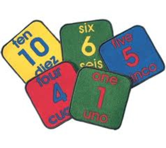 English and Spanish...