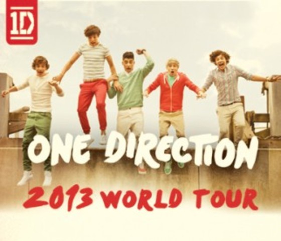 One Direction anuncia: 2013 World Tour