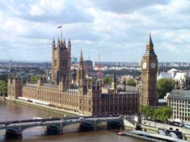 First meeting held in England of a parliament.