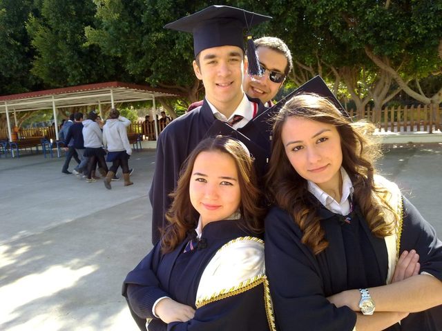 graduated from high school and university!