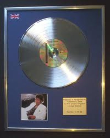 Thrilller goes Platinum again