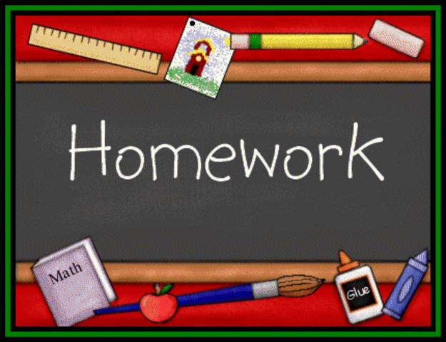 First homework (preschool)