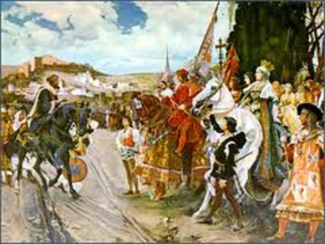 Los Reyes Católicos conquistan el Reino Nazarí de Granada