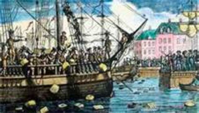 The boston tea Party