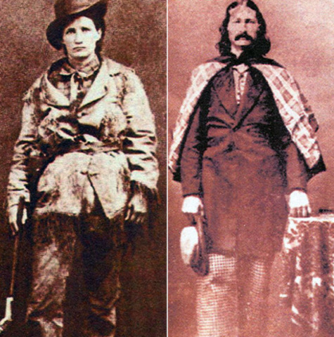 Wild Bill Hickok and Calamity Jane
