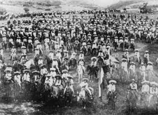 The first revlot against Spain