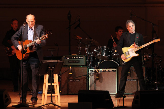 James meets Danny Kortchmar