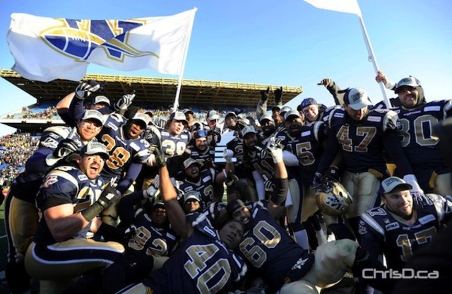 Introduced to The Winnipeg Blue Bombers