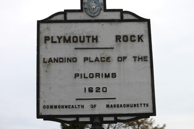 Plymouth was founded by the pilgrims after signing the Mayflower Compact