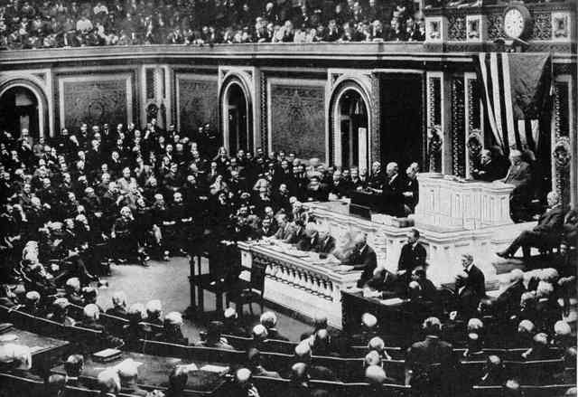 U.S. declares war on Germany